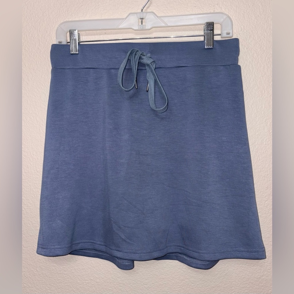 Grecelle Blue Athletic Skort Skirt w/ Built-In Shorts Women’s Large